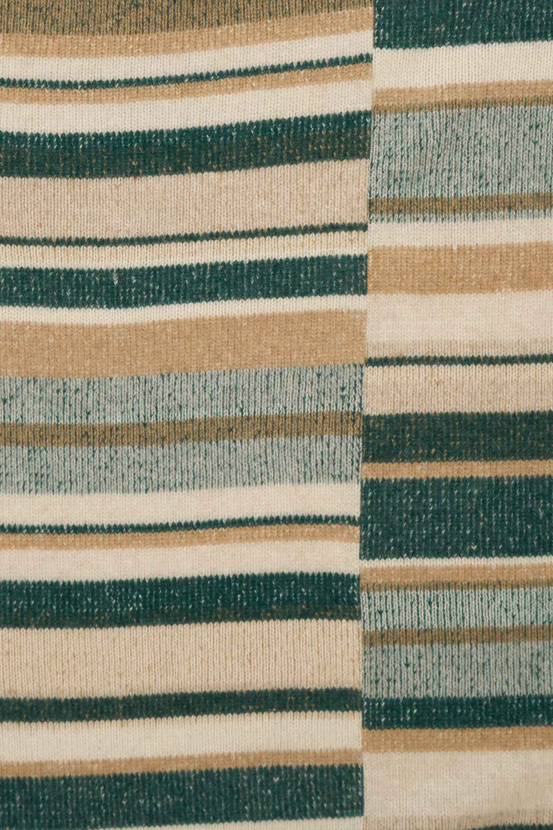 The Elder Statesman STRIPE SUPER SOFT BLANKET outlook
