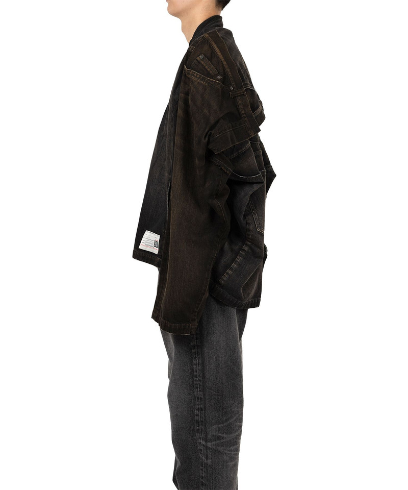 Reconstructed Denim Jacket 4