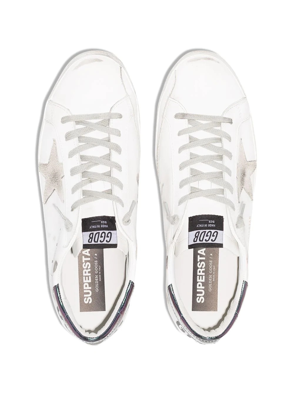 Superstar logo-print sneakers - 4