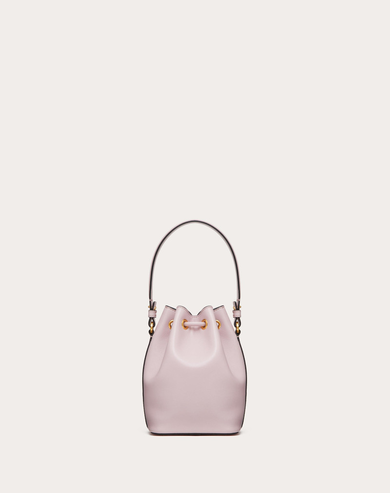 MINI VLOGO SIGNATURE BUCKET BAG IN NAPPA LEATHER 4