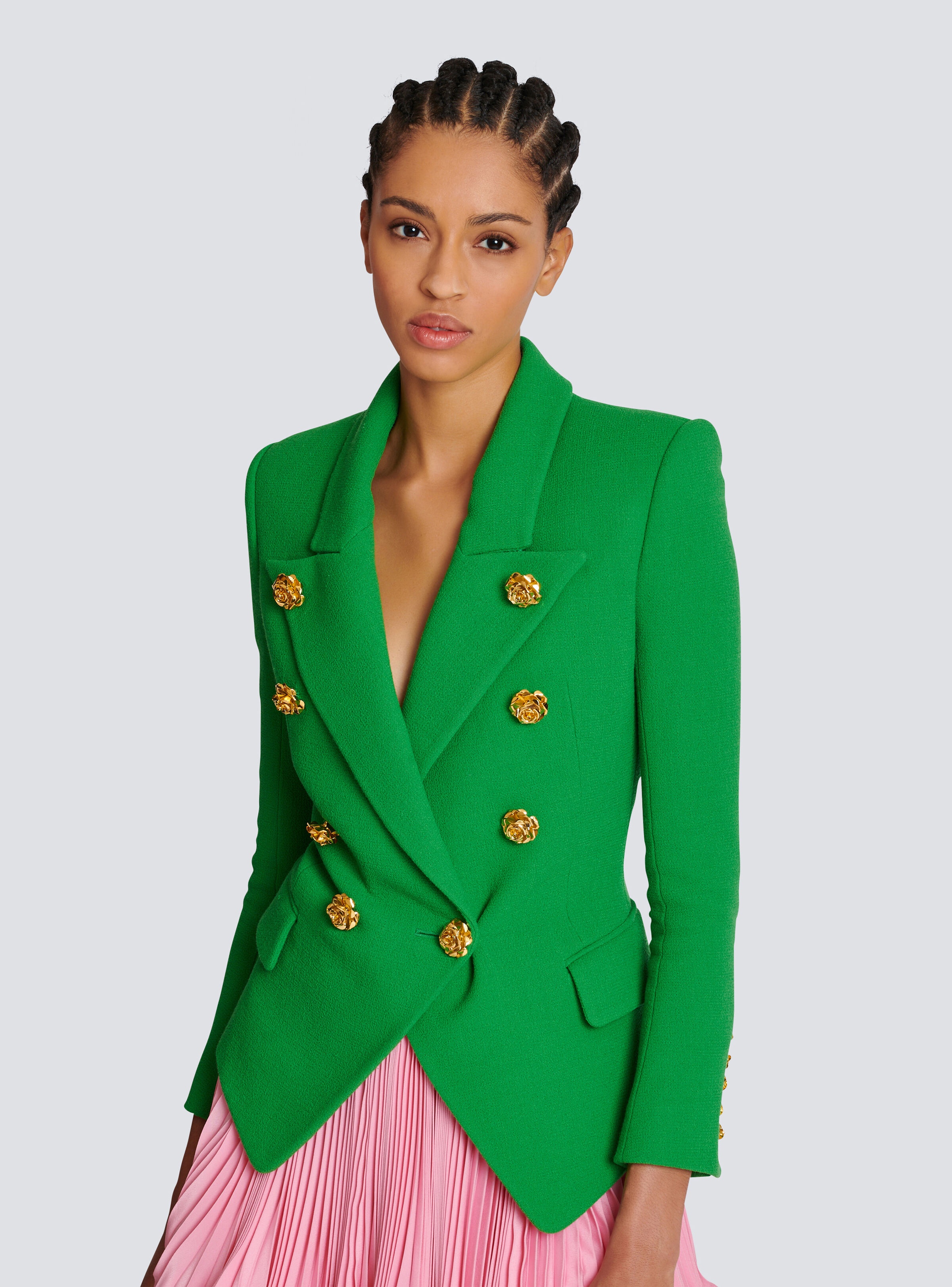 Double crepe suit jacket - 7