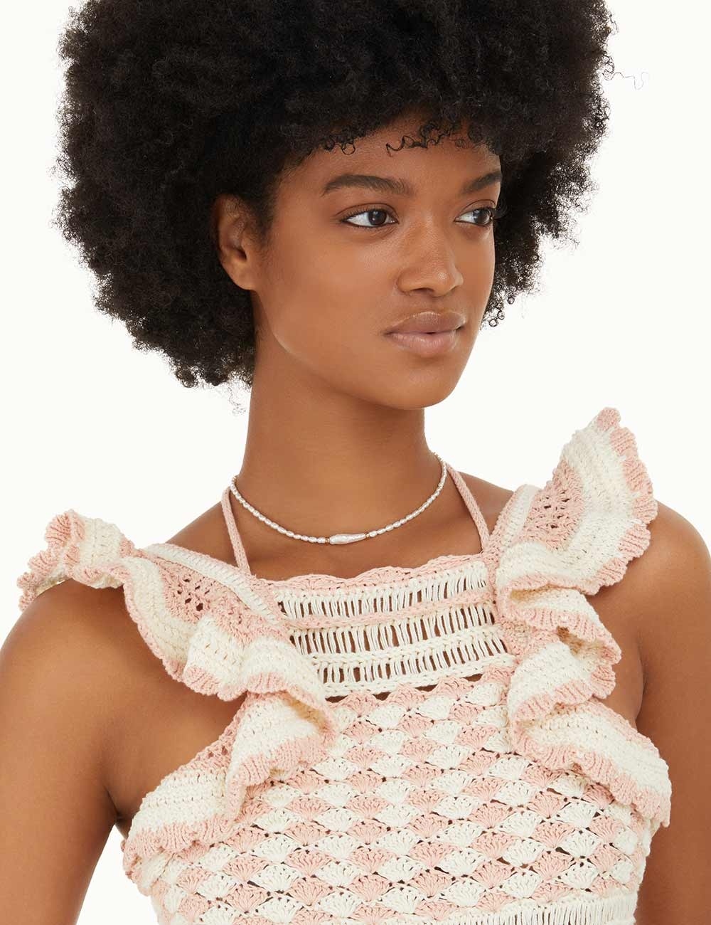 MULTI PEARL NECKLACE - 4