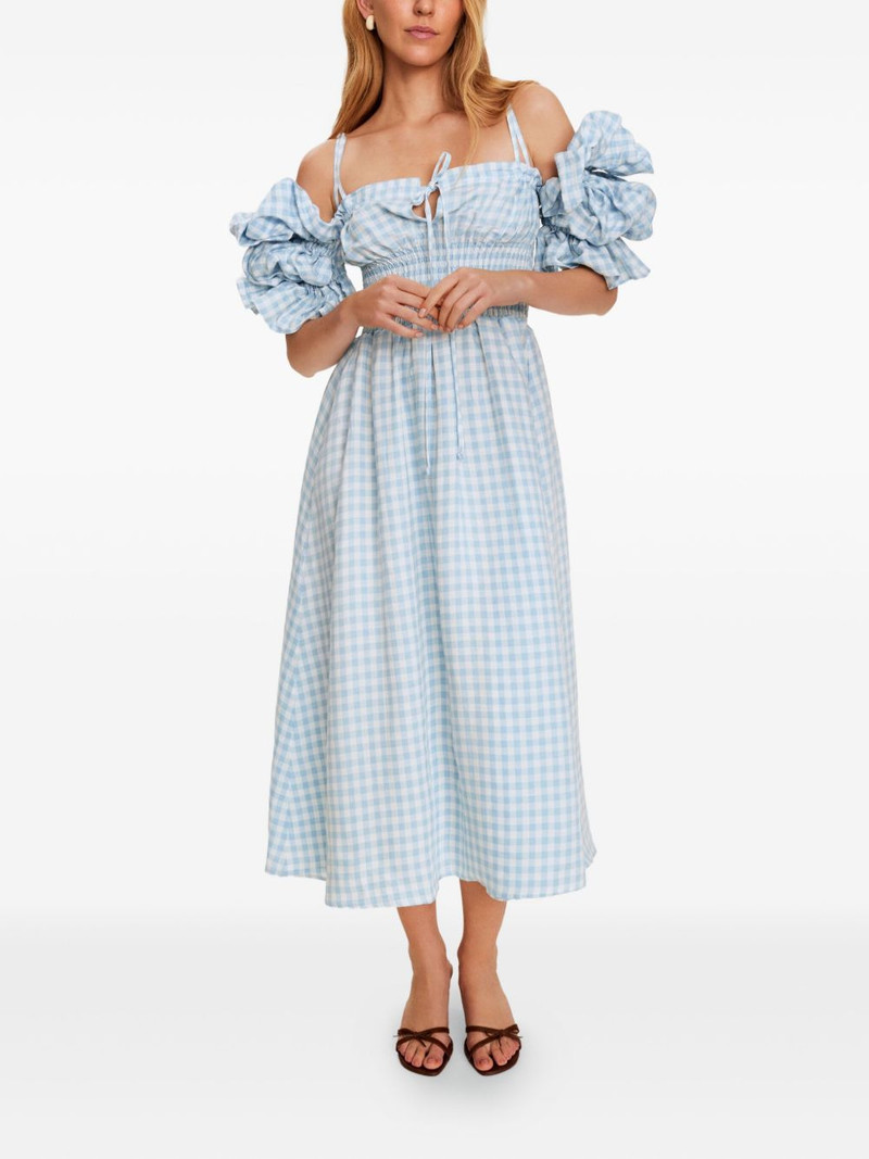SLEEPER Arle midi dress outlook