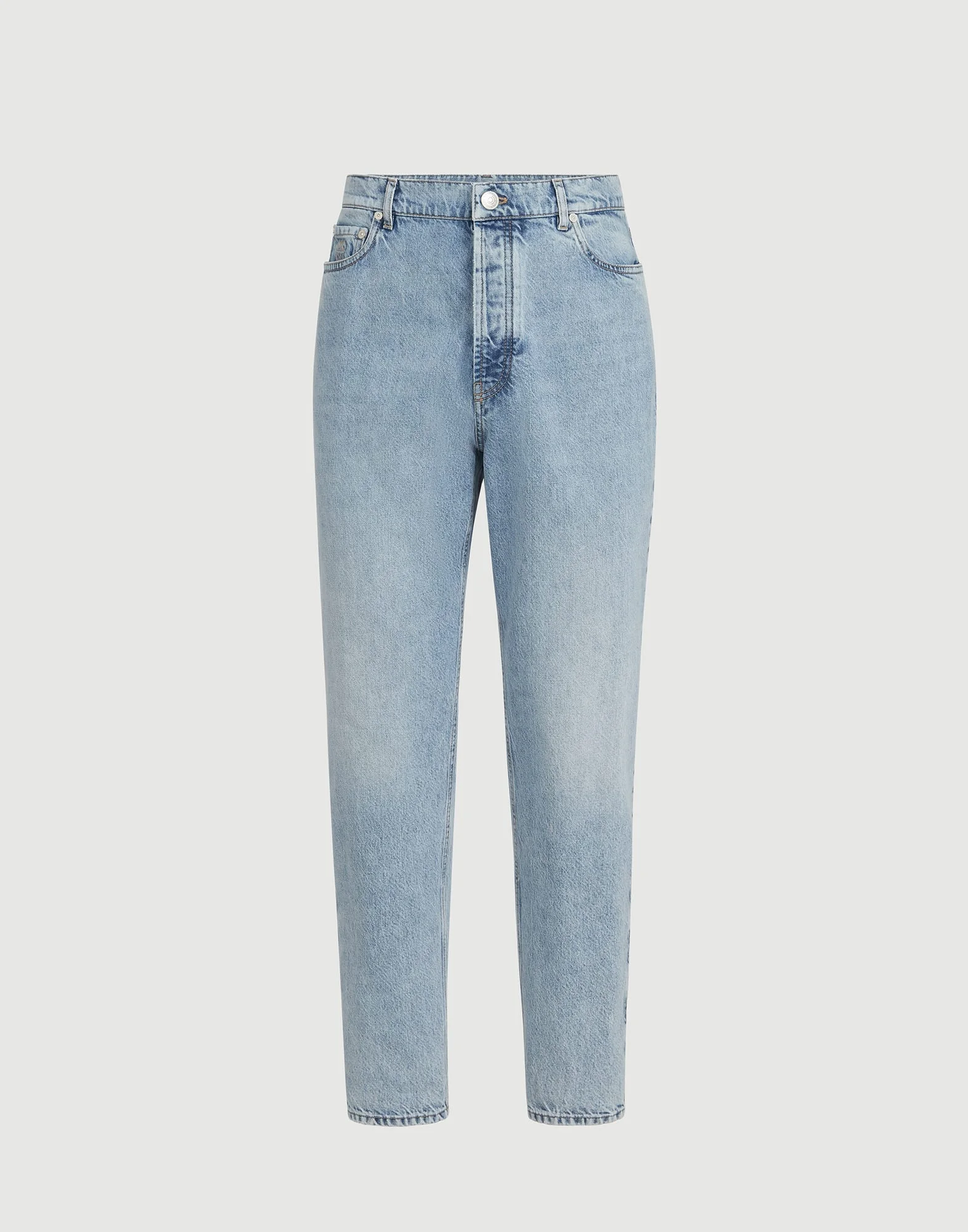 Denim iconic fit five-pocket trousers - 1