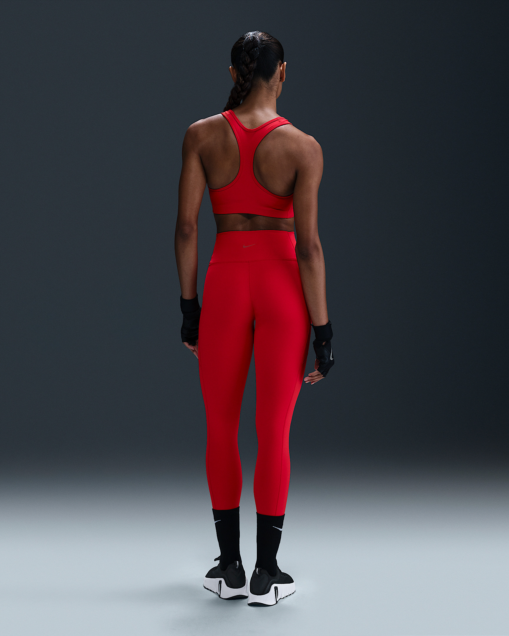 Nike One Women's High-Waisted 7/8 Leggings with Pockets - 4