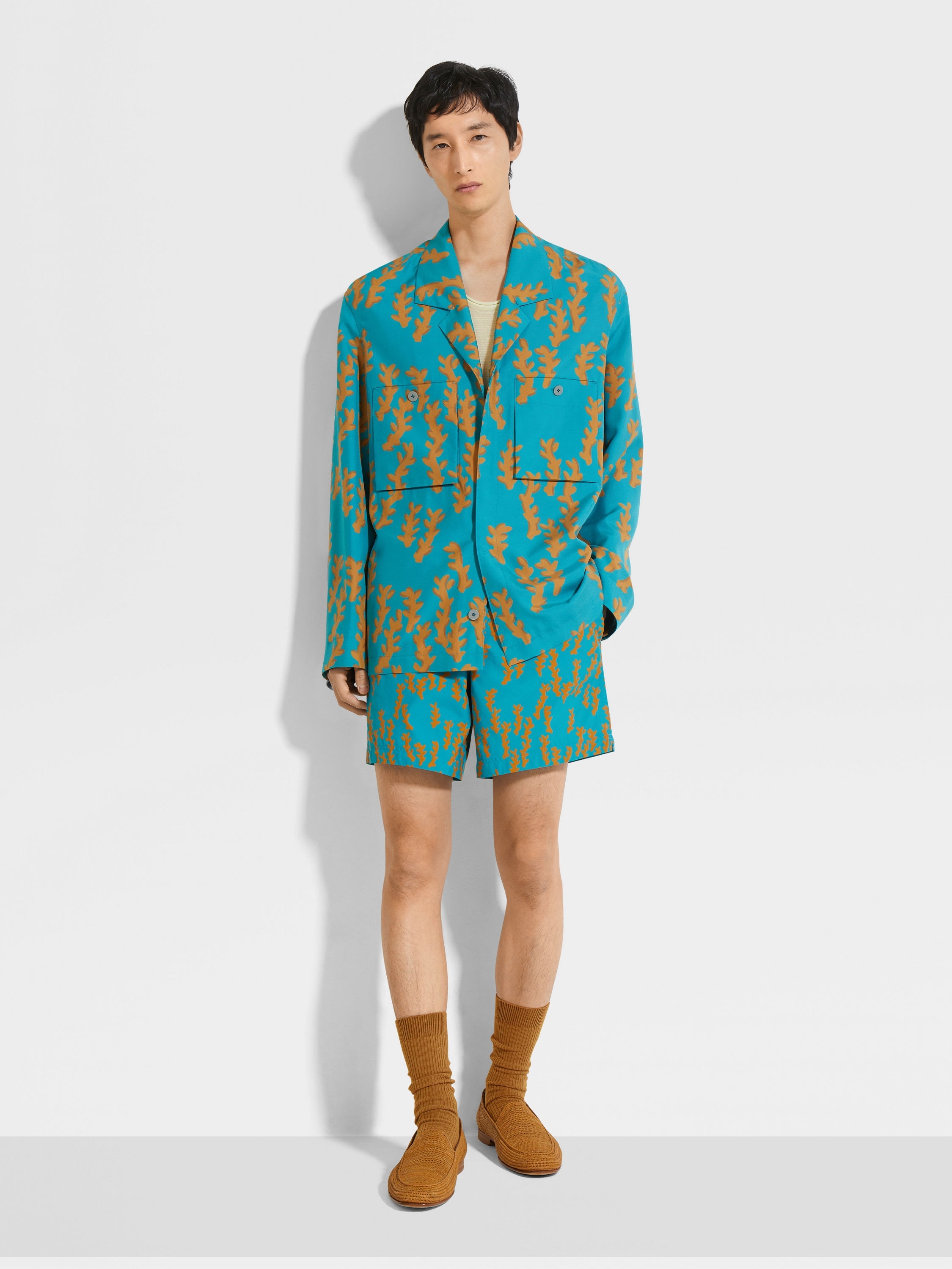PRINTED SWIM TRUNKS - 3