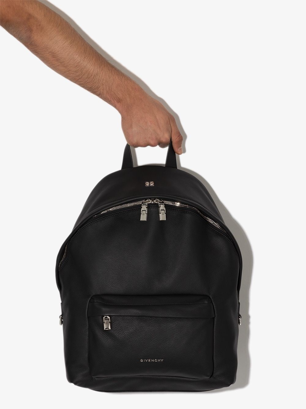 Double U zipped backpack - 4