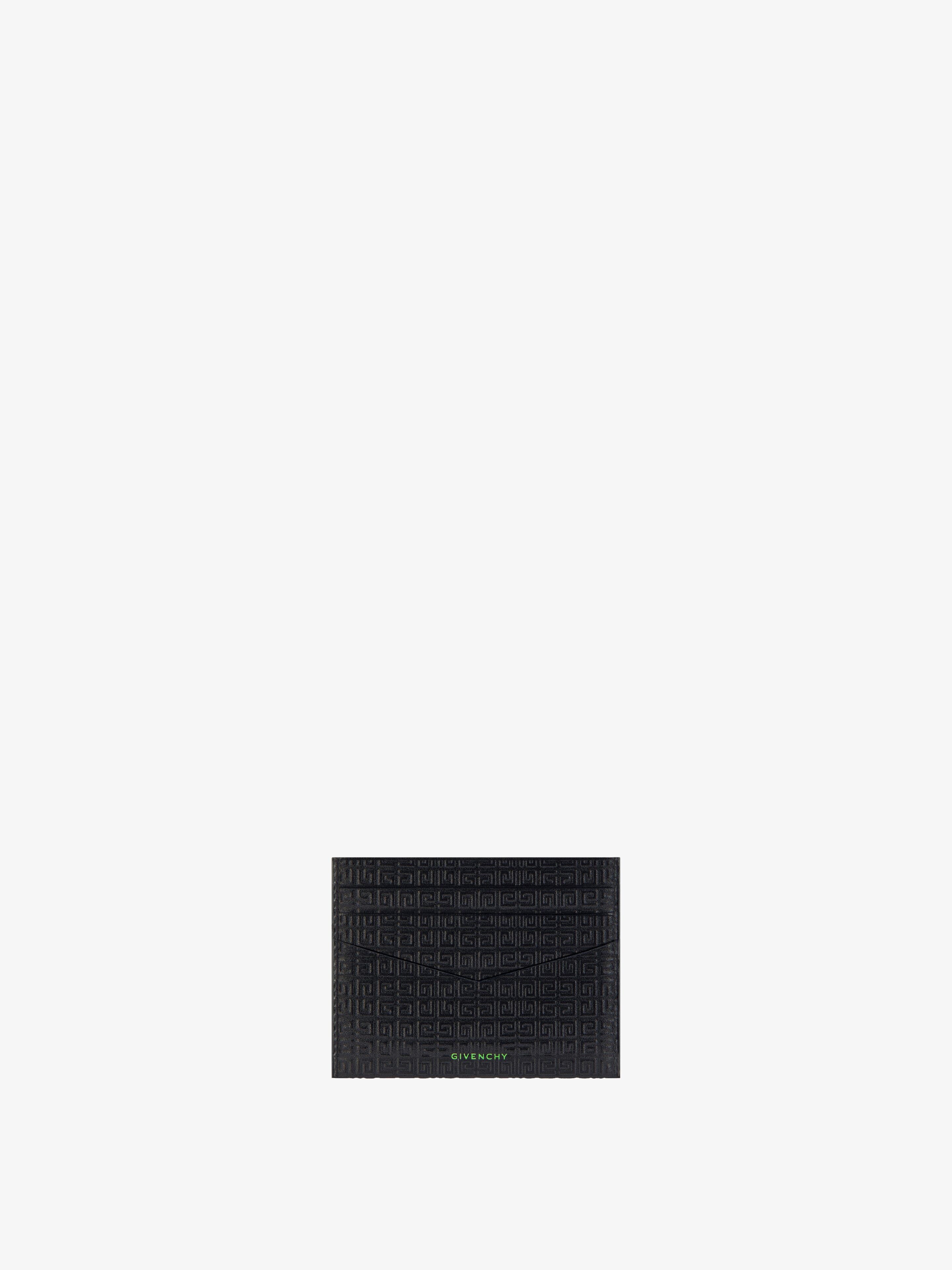 GIVENCHY CARD HOLDER IN 4G MICRO LEATHER - 3