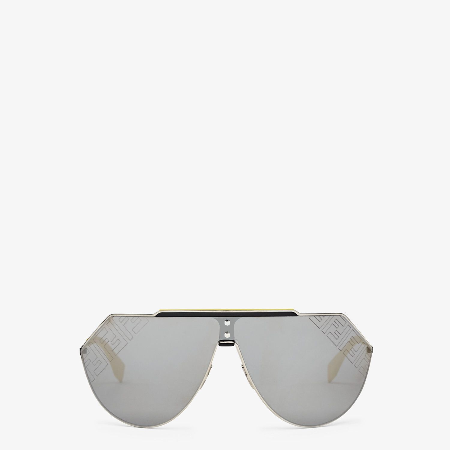 Yellow and ruthenium sunglasses - 1