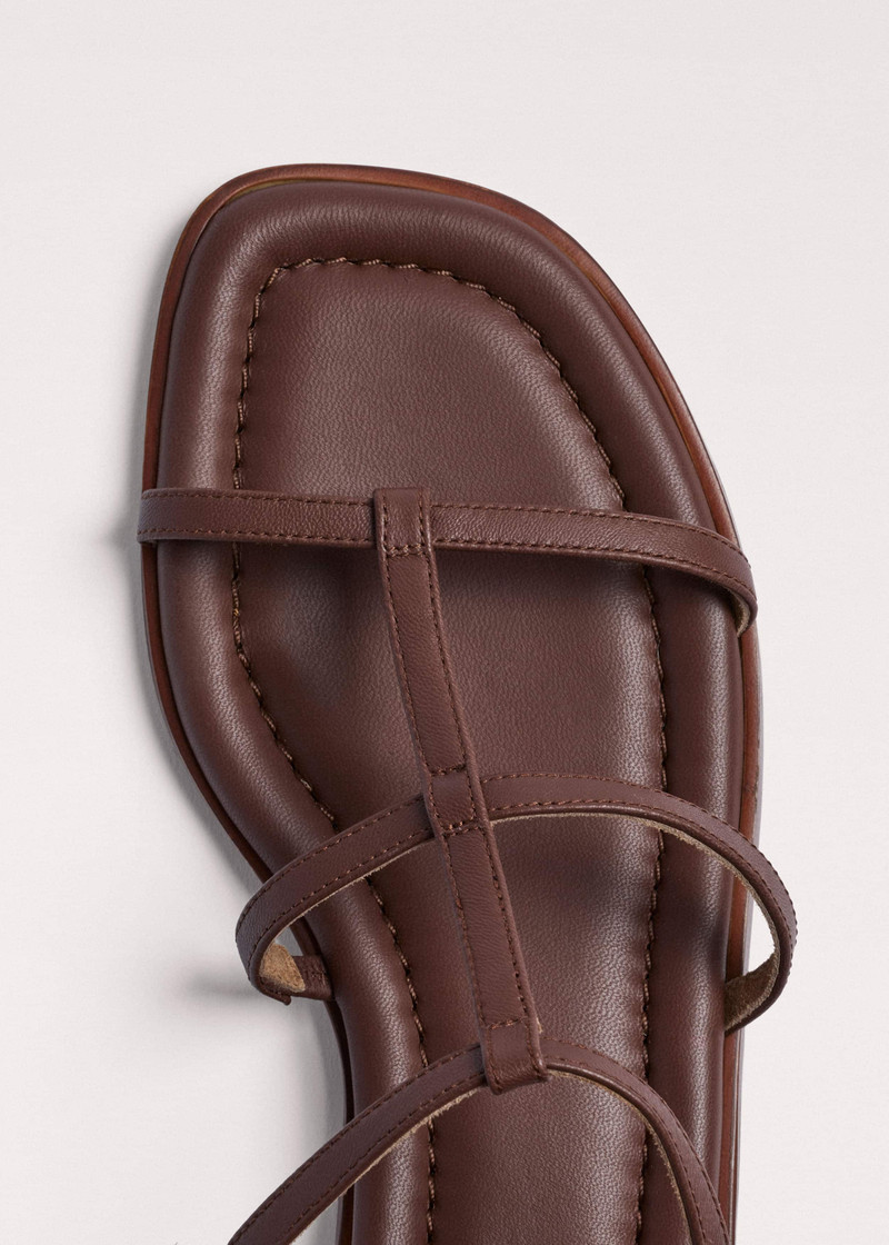 Caged Flat Sandal 6