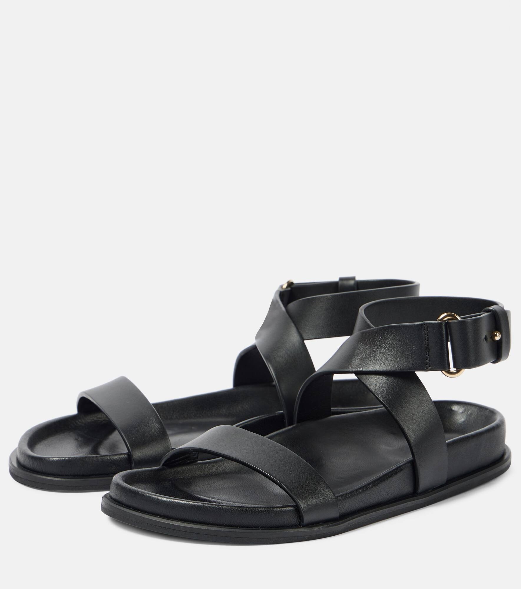 The Chunky leather sandals - 5