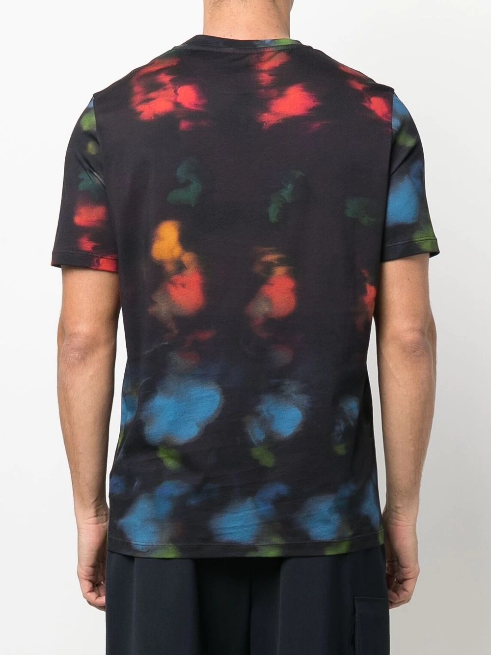 Ink Spill abstract-print T-shirt - 4