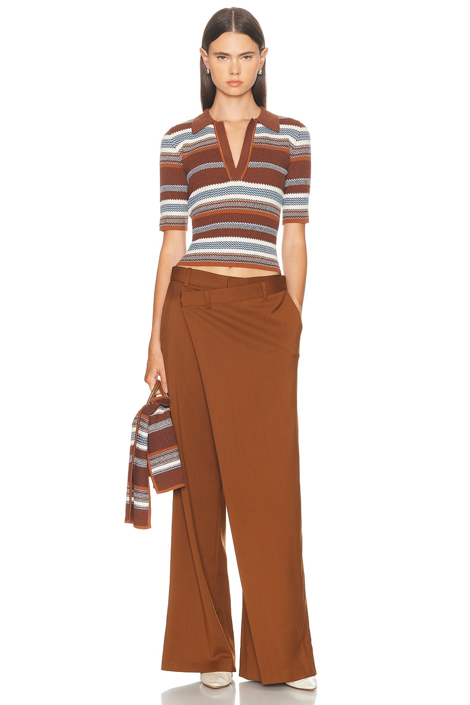 Fold-over Front Trouser - 5