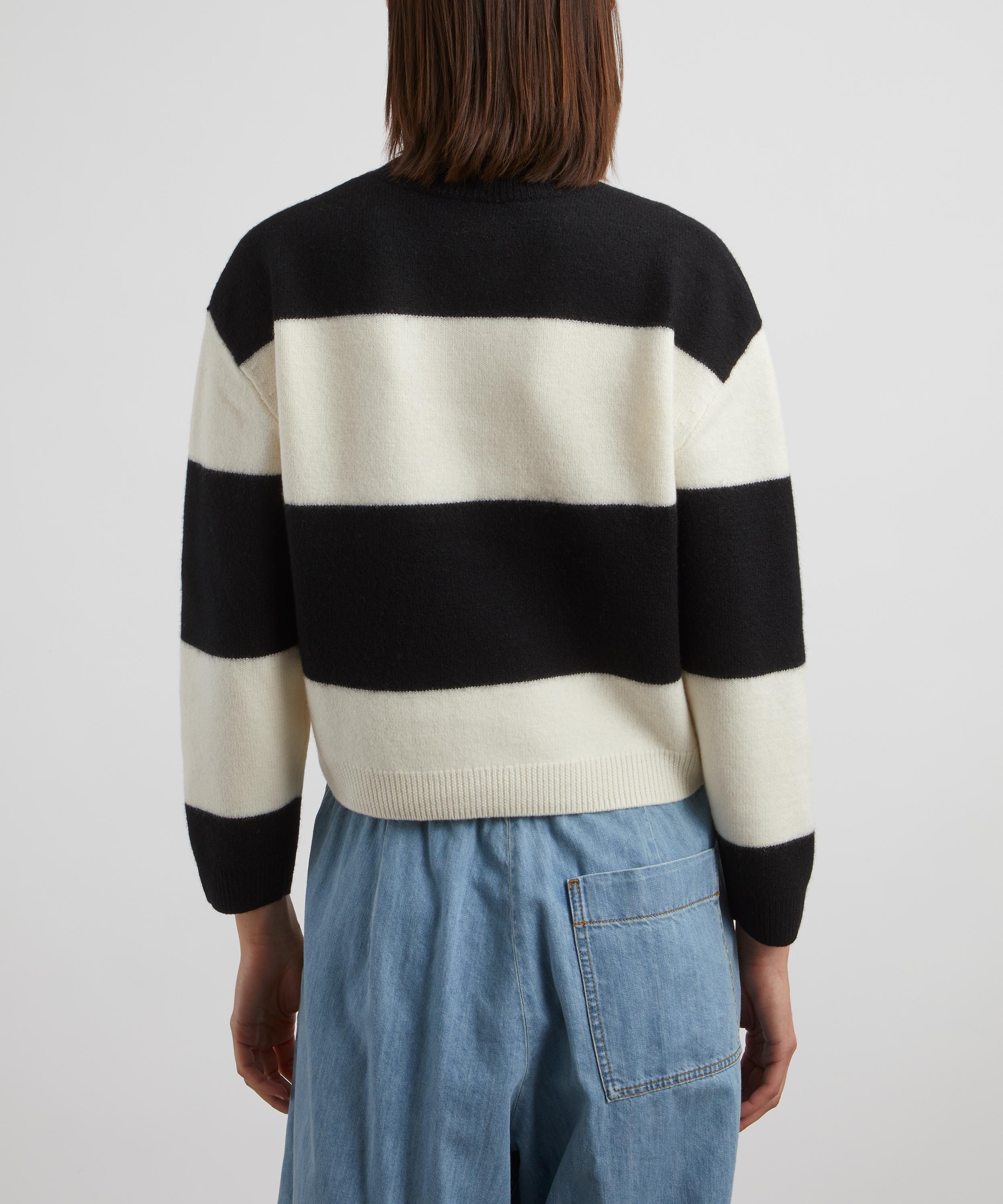 Penny Striped Merino Wool Jumper - 4