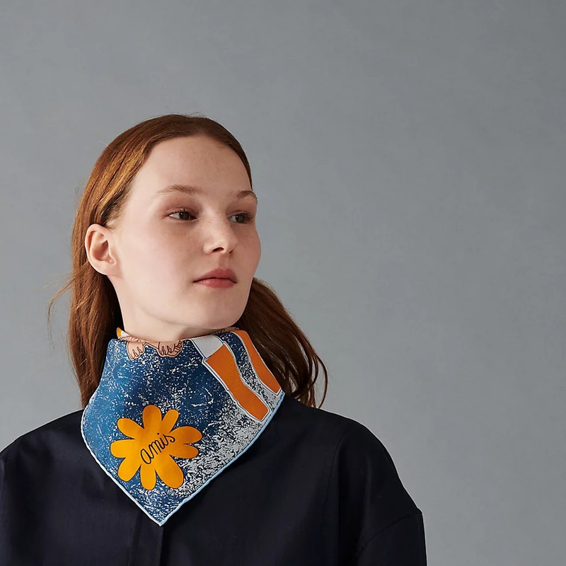 Hermès Amis pour la Vie scarf 45 outlook