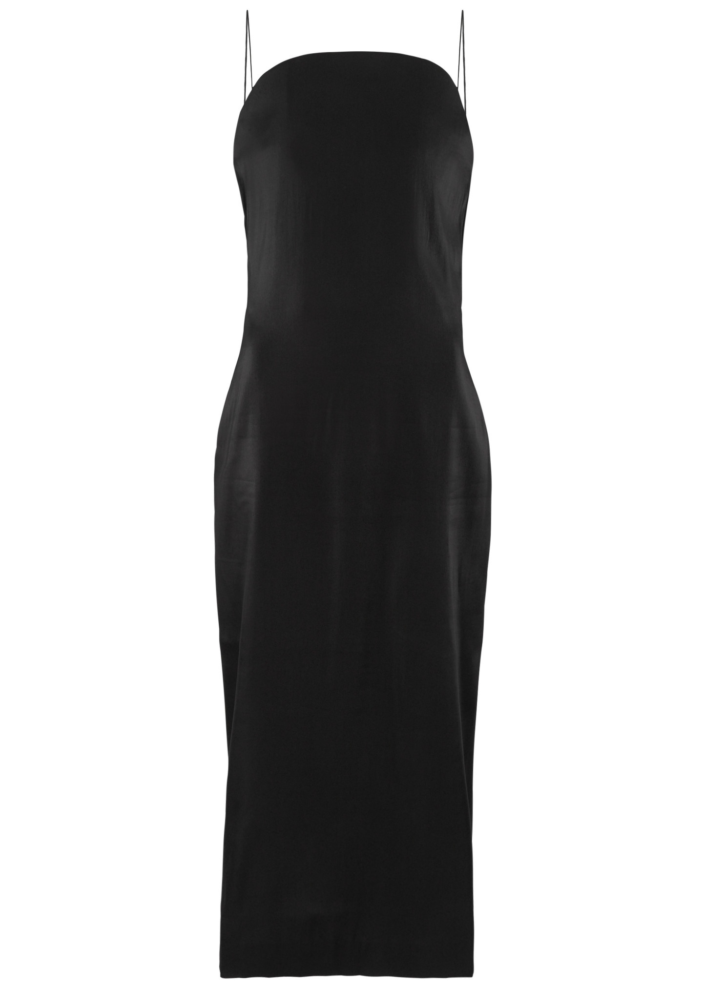 La Robe Carino satin midi dress - 1