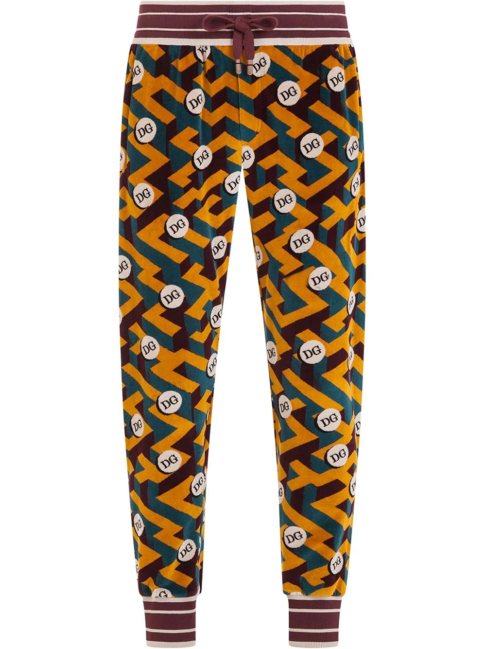 DG print track pants - 1