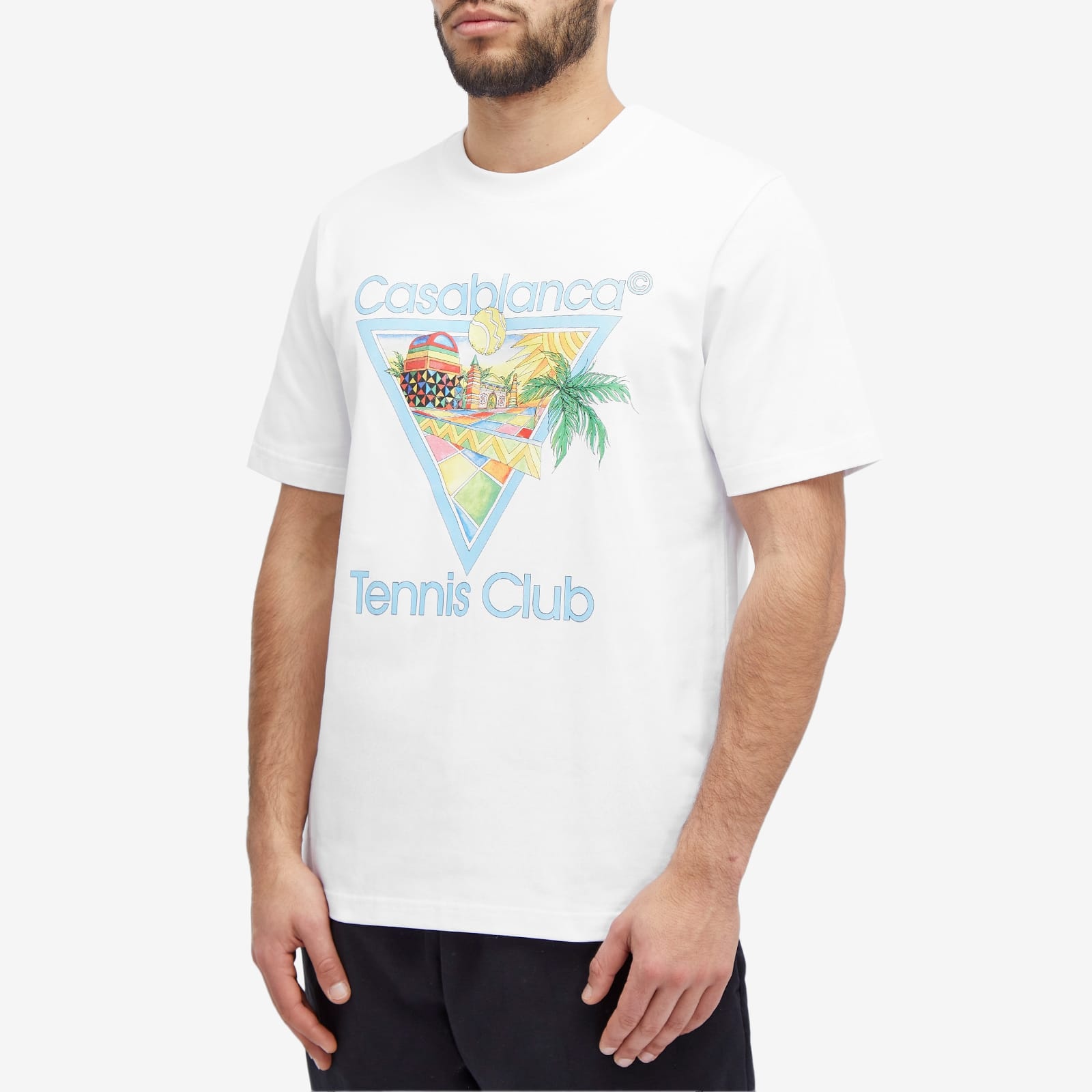 Casablanca Afro Cubism Tennis Club T-Shirt - 2