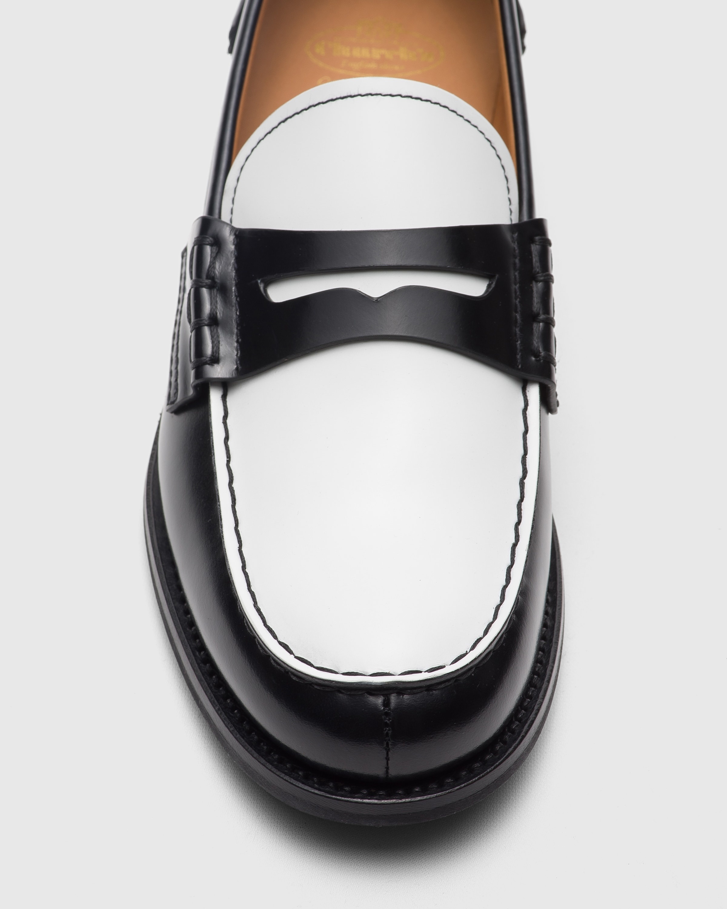 Fumé Brushed Calfskin Bicolor Loafer - 3
