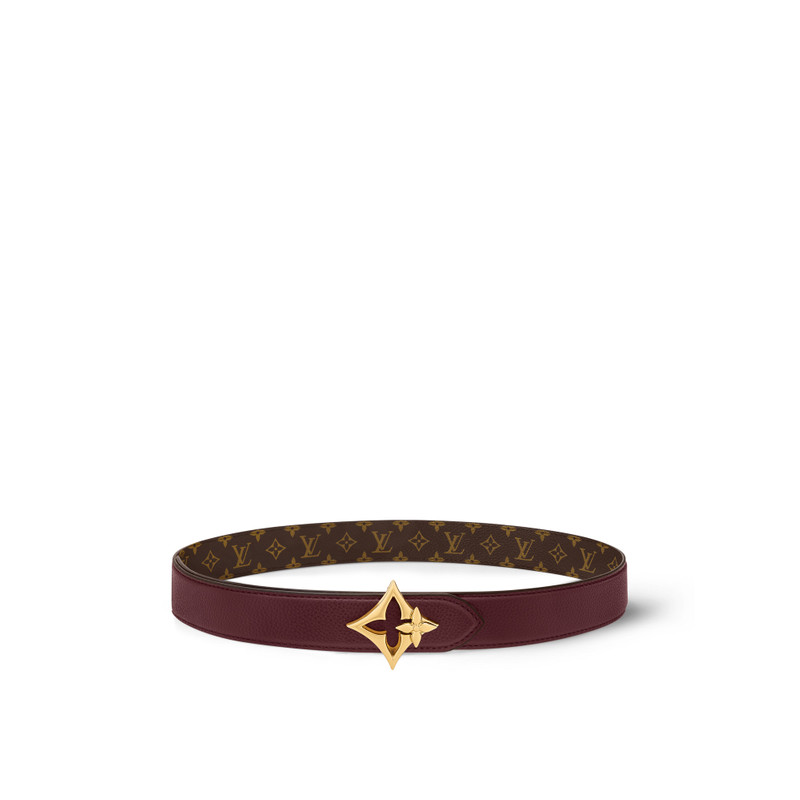 LV Flowergram 30mm Reversible Belt 1