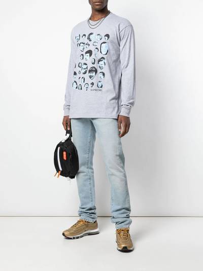 Supreme faces print T-shirt outlook