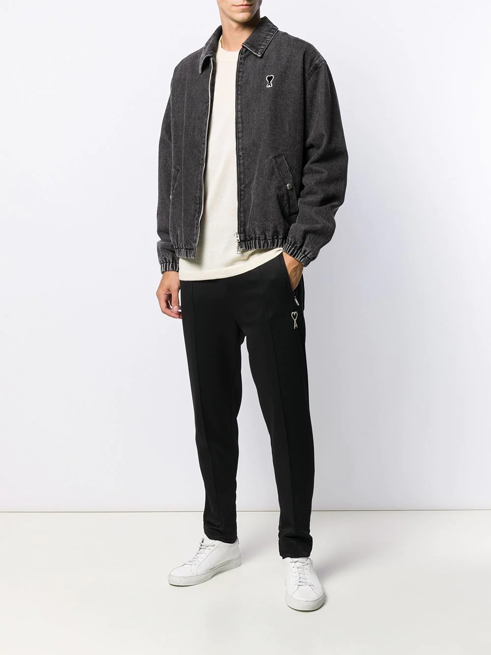 Ami de Coeur patch bomber jacket - 2