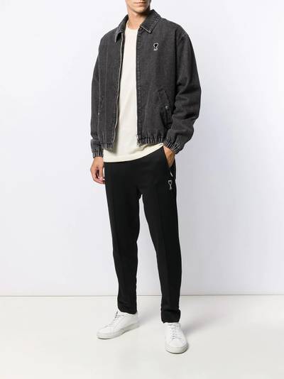 AMI Paris Ami de Coeur patch bomber jacket outlook