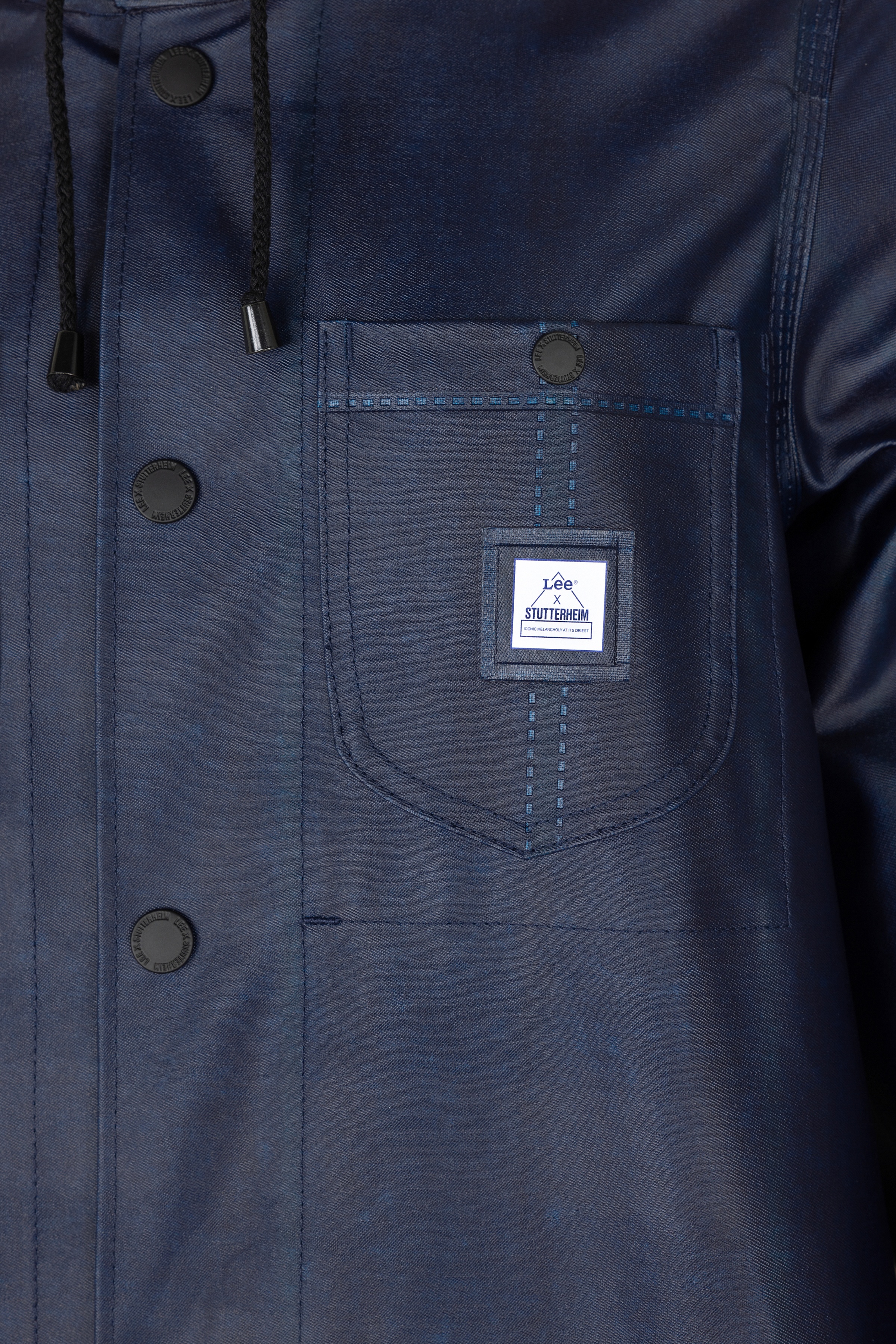 Women´s Lee® x STUTTERHEIM Chore Raincoat Aviator Navy - 2