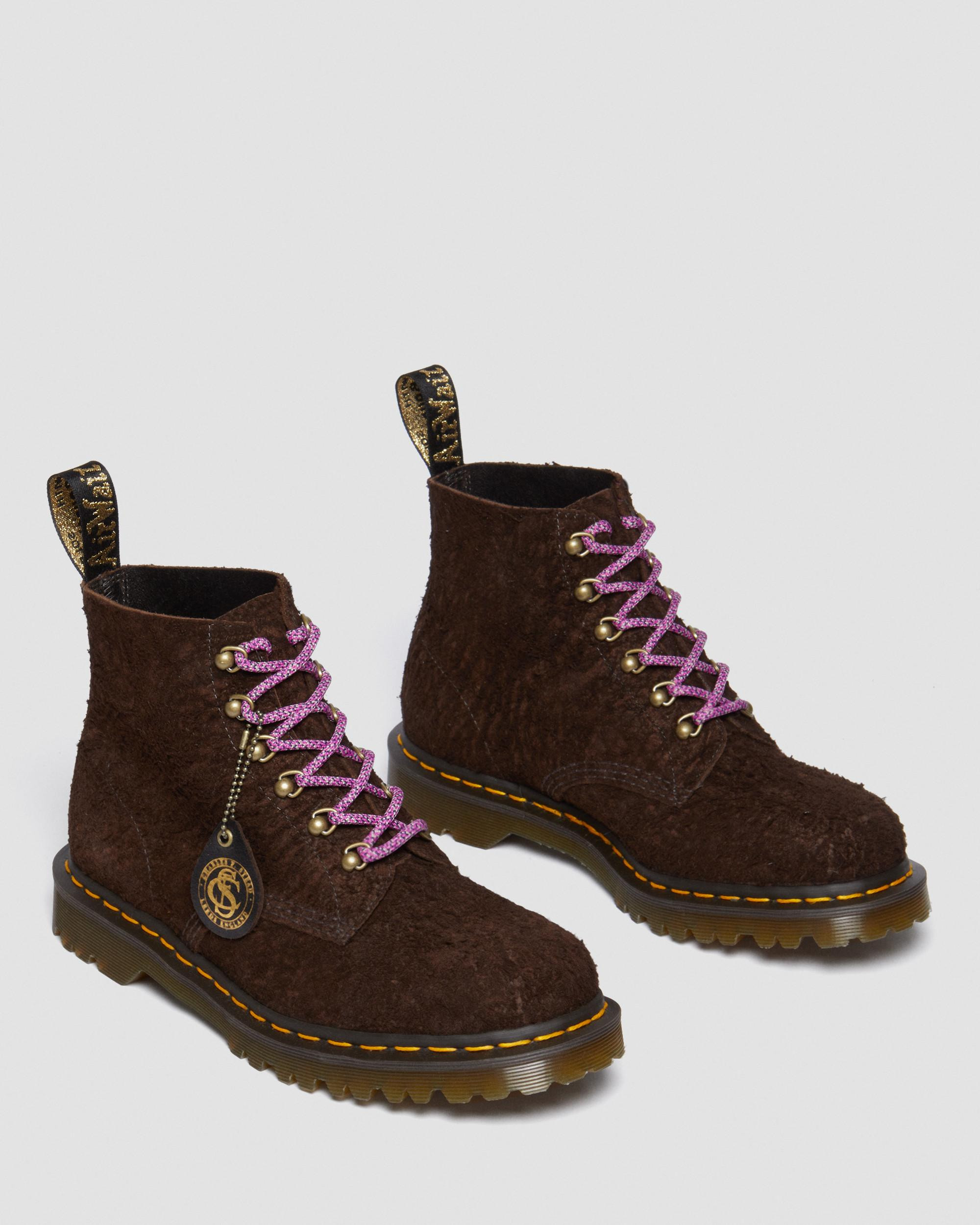 101 Made in England Hardware Suede Ankle Boots - 8