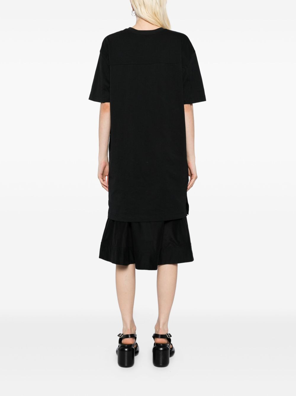 crew necck short-sleevees dress - 4