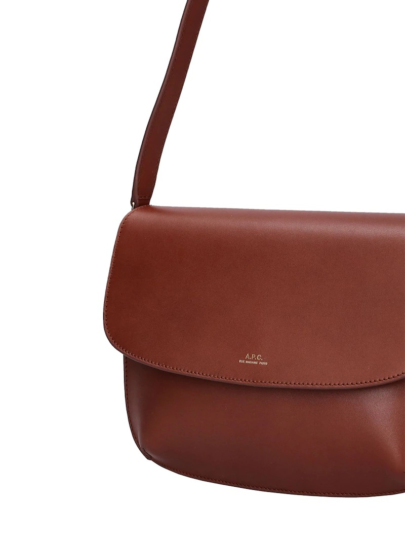 SARAH LEATHER SHOULDER BAG - 4