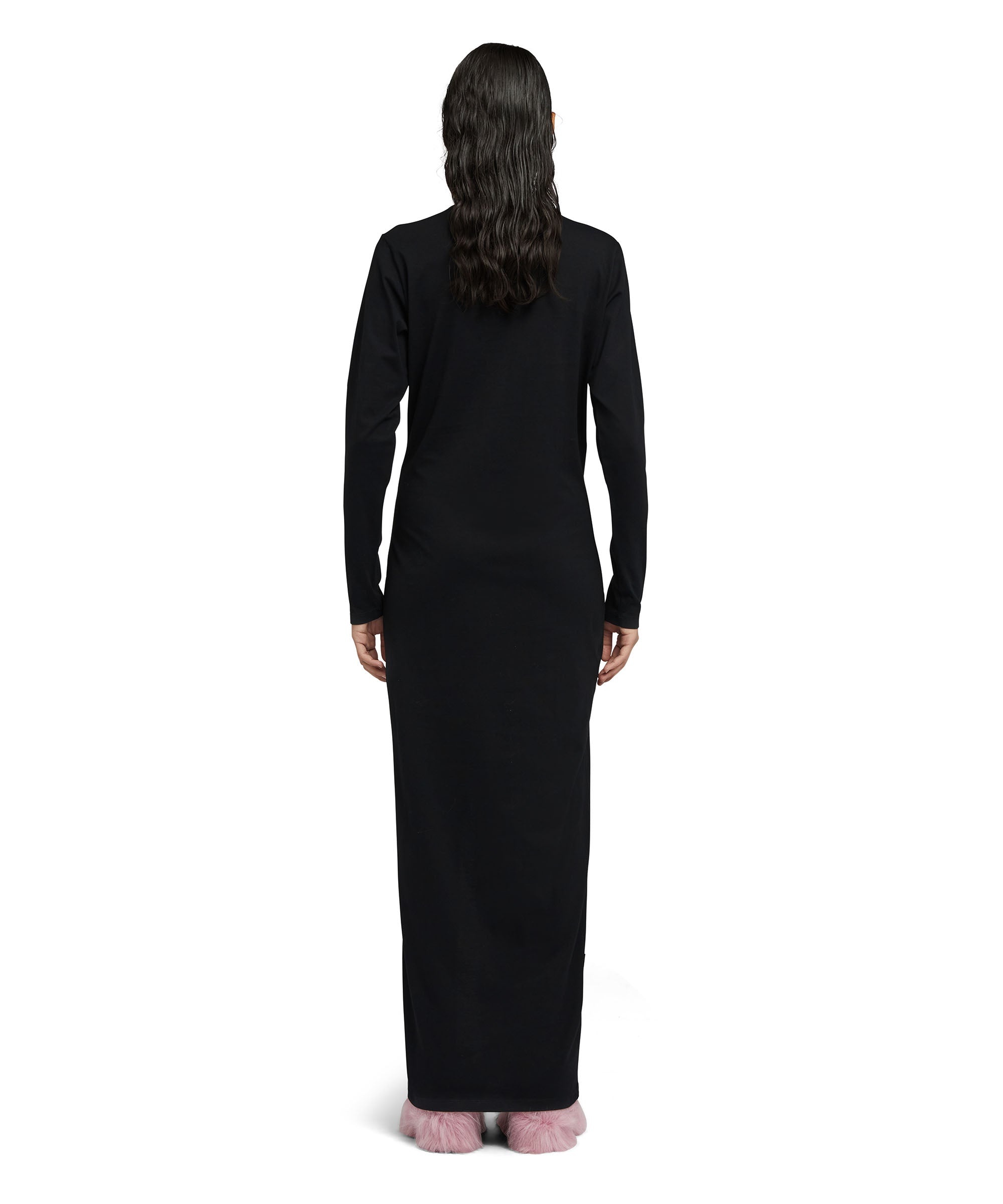 "Embroidery tone on tone logo" dress - 3