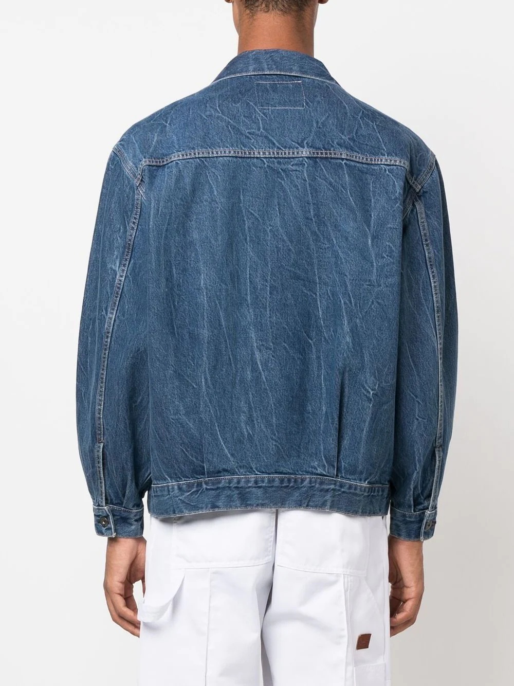 Tucked Type Two Trucker denim jacket - 4