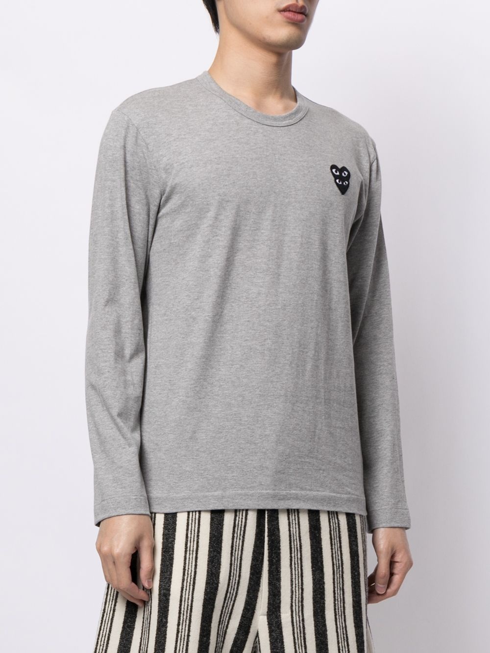 chest logo sweater - 3