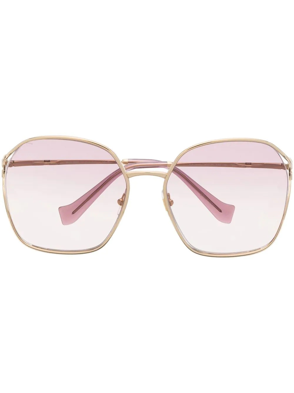 oversize square-frame sunglasses - 1