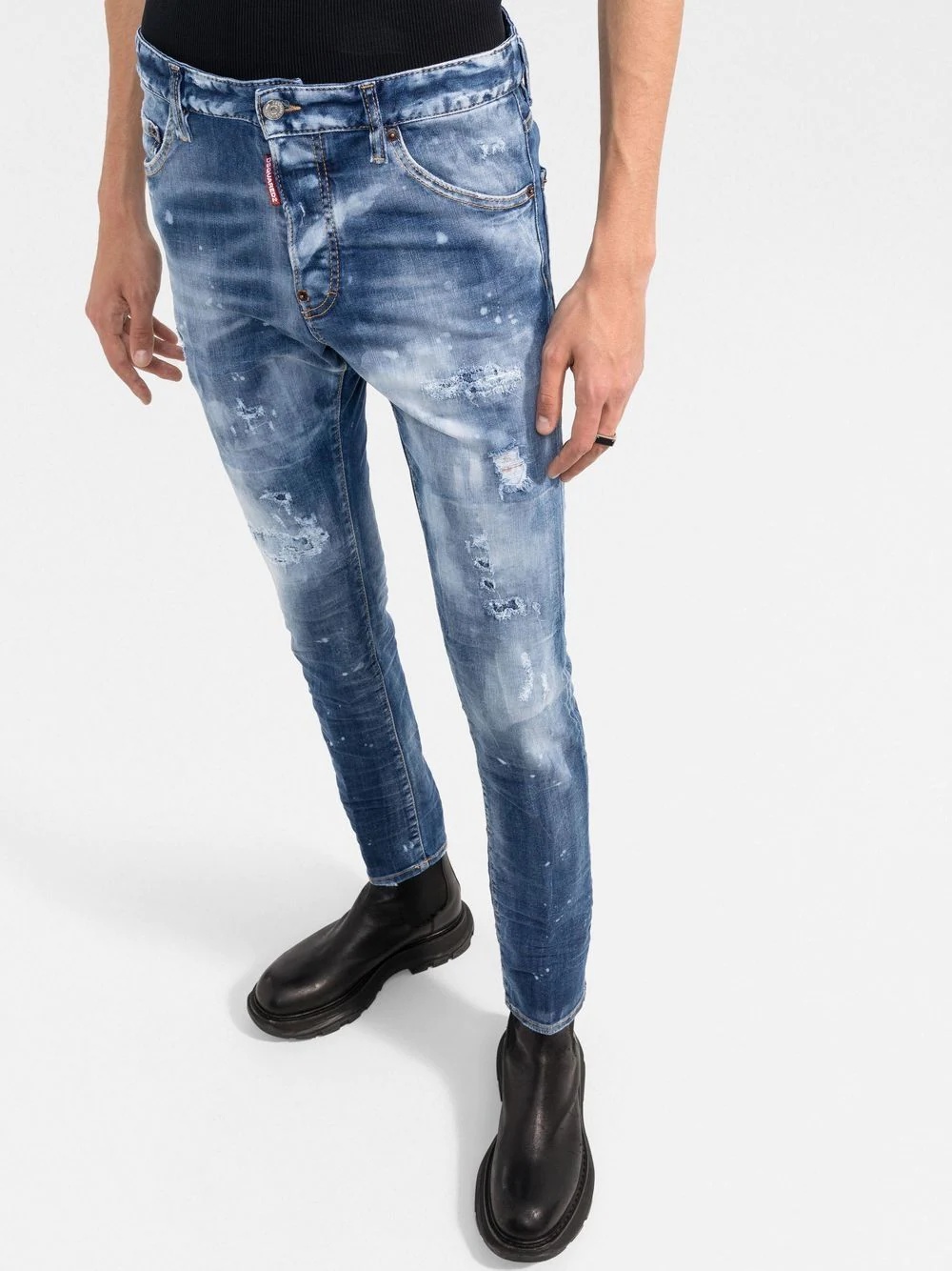 Dan ripped slim-fit jeans - 3