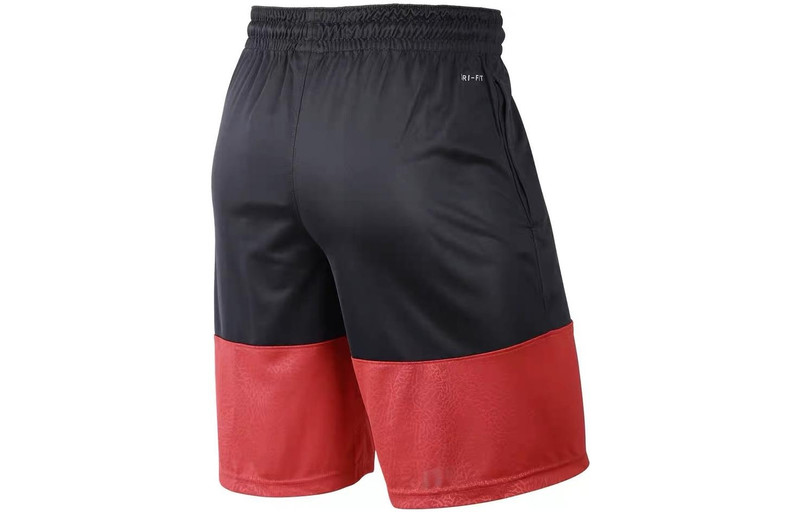 Jordan Air Jordan 23 Logo Basketball Short 'Black Red' CI1659-011 outlook