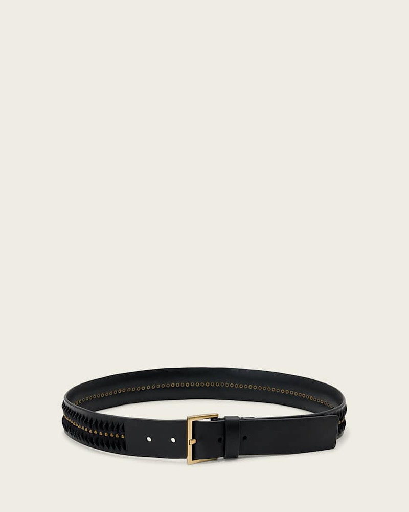 NORA LEATHER STUDDED BELT 4