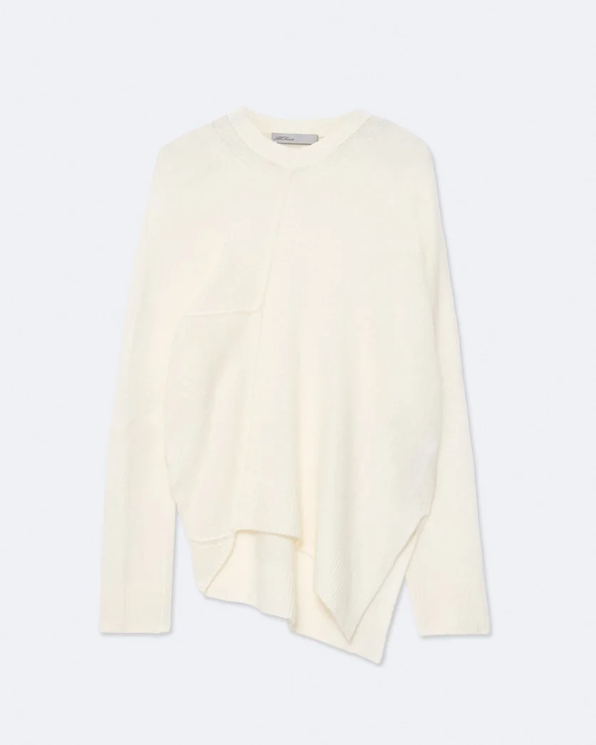 LOCK REGULAR-FIT WOOL–BLEND SWEATER - 1