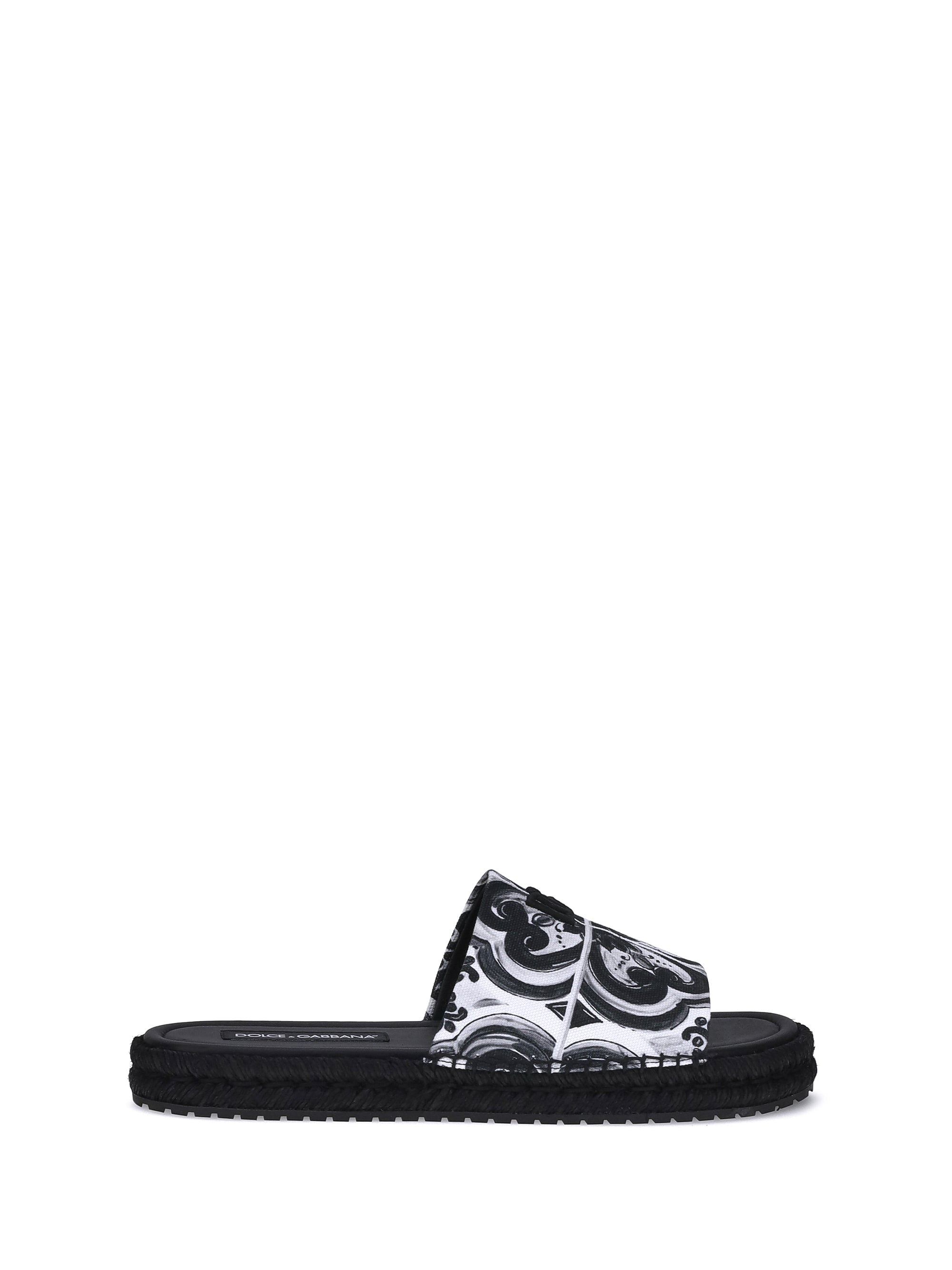 Dolce & Gabbana Men Cotton Sandals - 1
