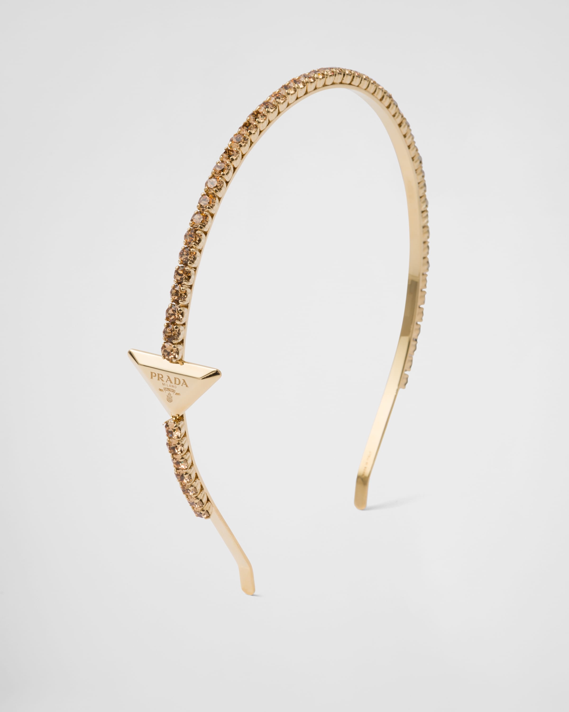 Embellished brass headband - 3