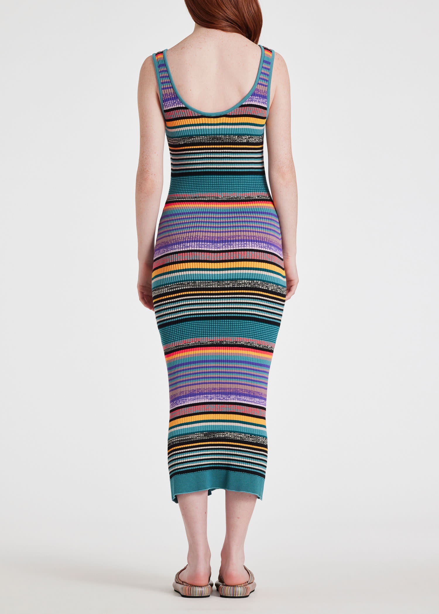 Knitted 'Glass Stripe' Dress - 4