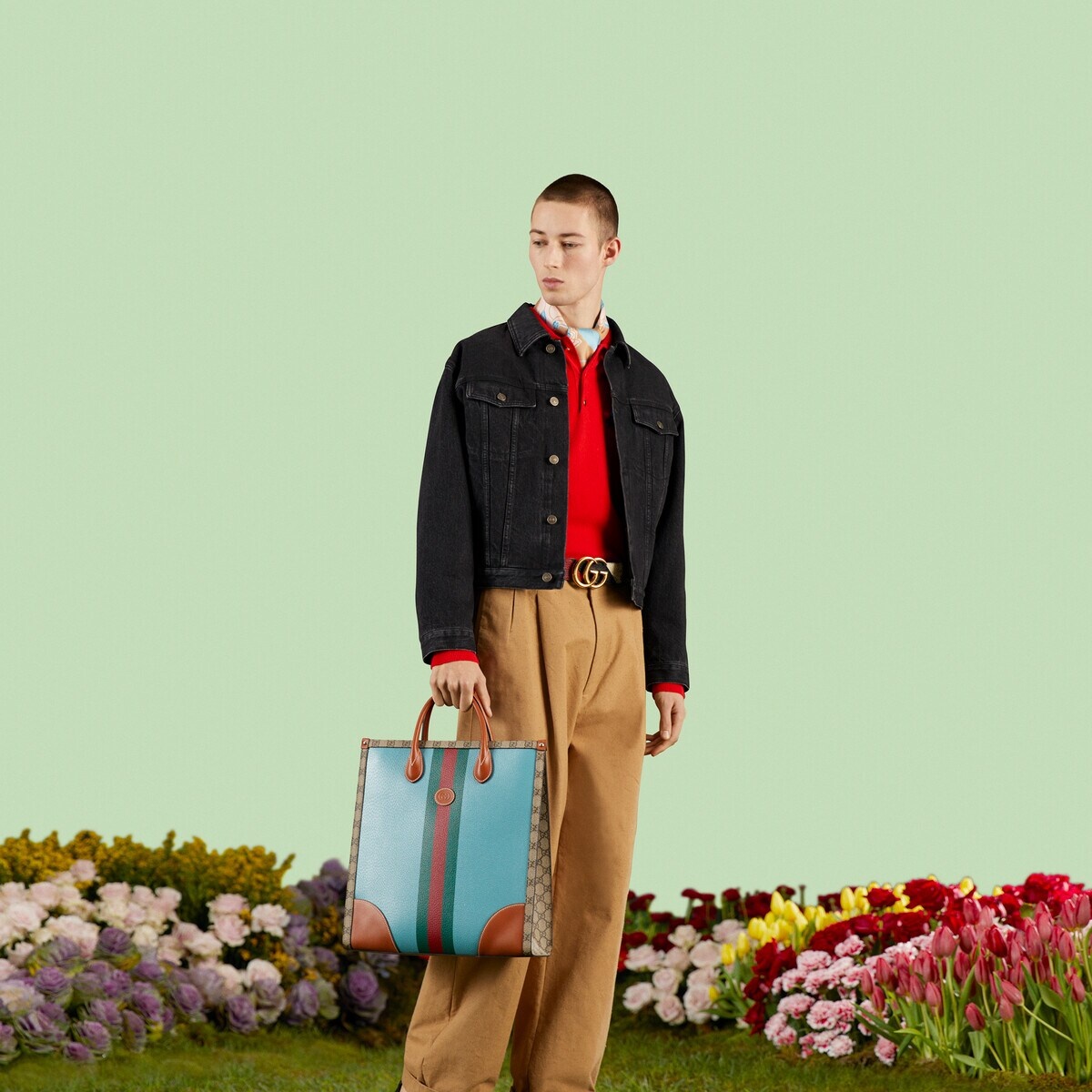 GG Marmont wide belt - 4