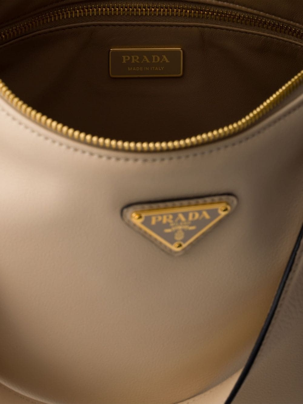 large triangle-logo shoulder bag - 5