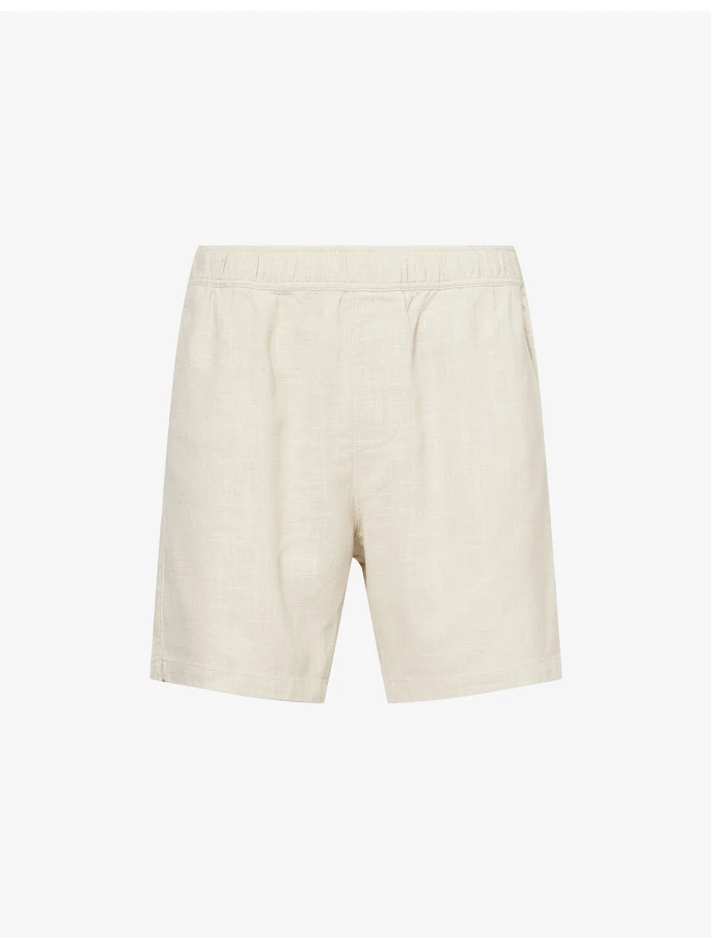 Elijah Linen-Blend Shorts - 1