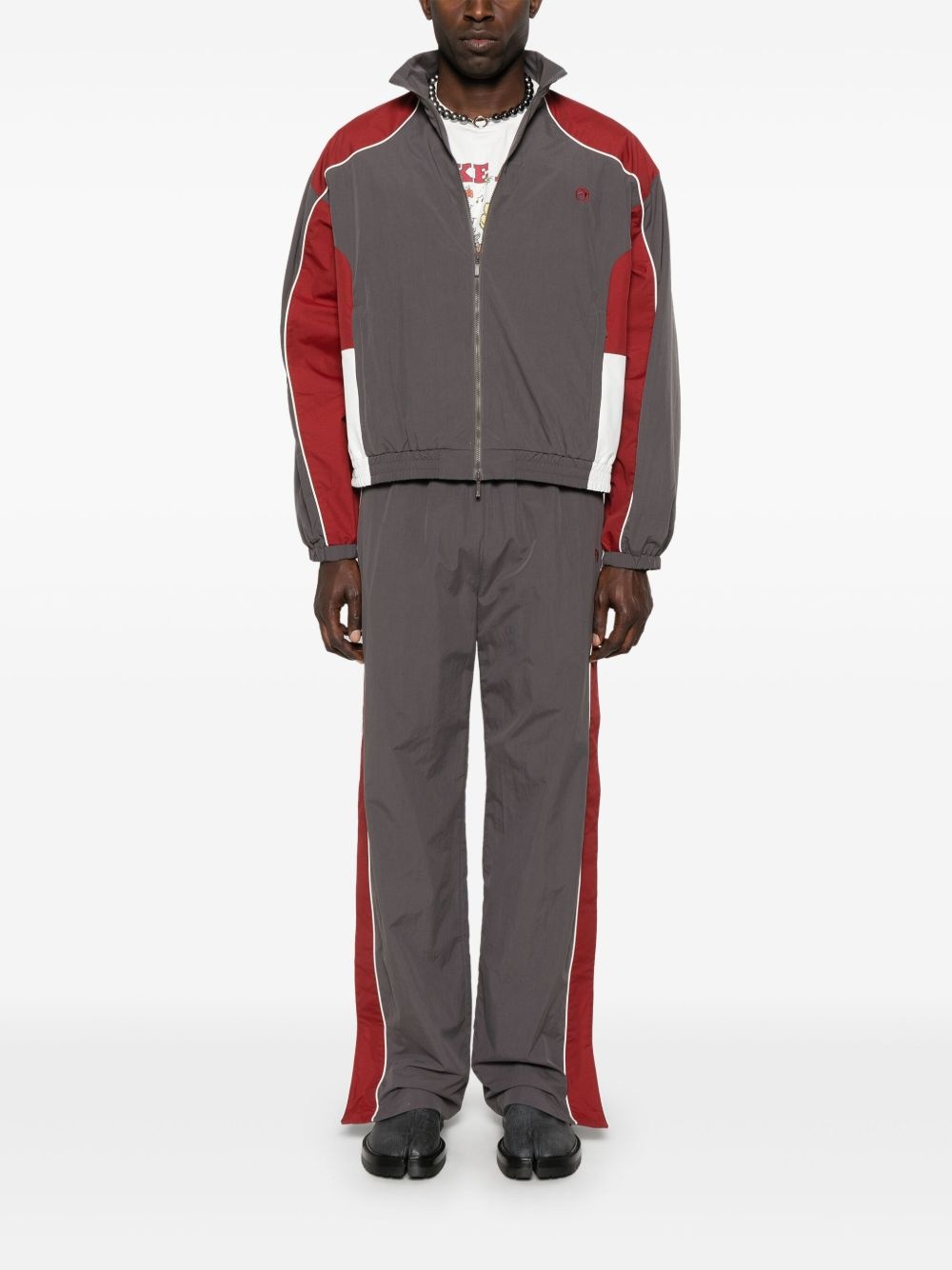 panelled track jacket - 2
