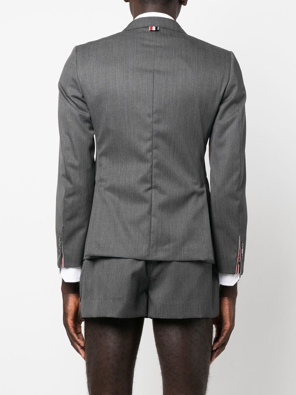 single-breasted wool blazer - 4