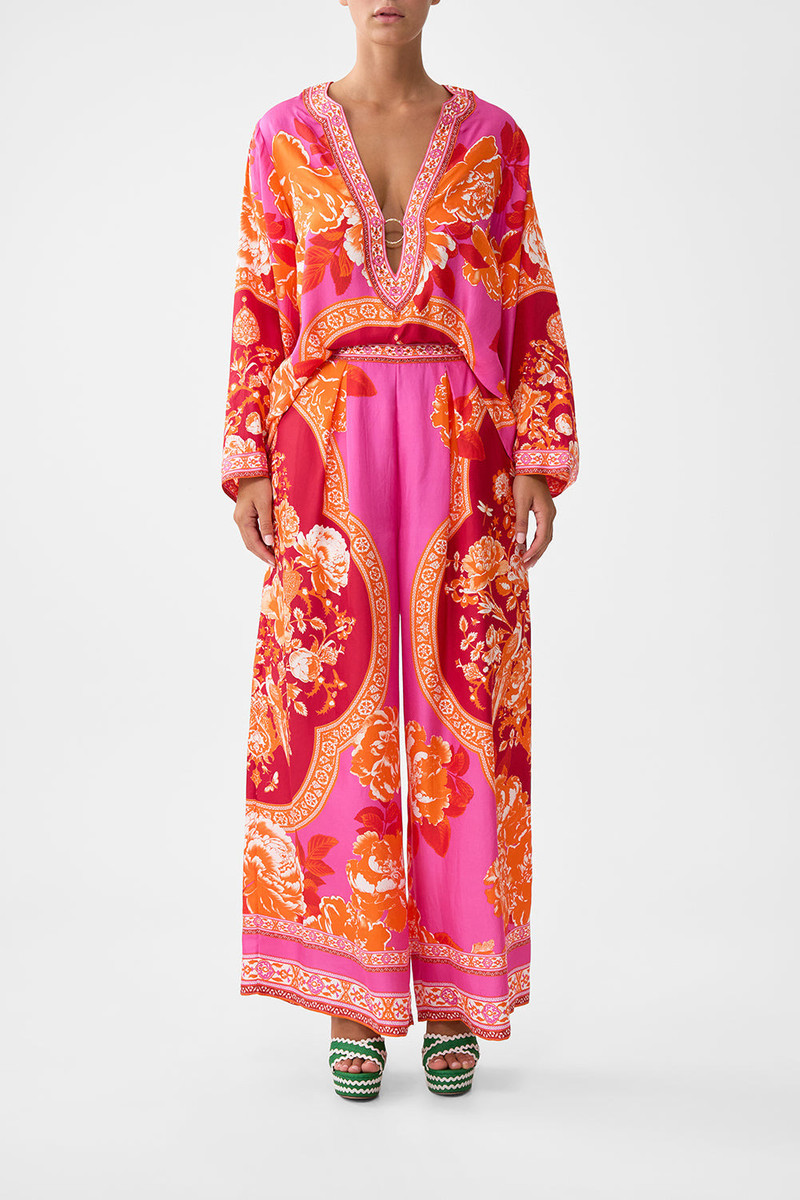 CAMILLA TUCK FRONT PANT outlook