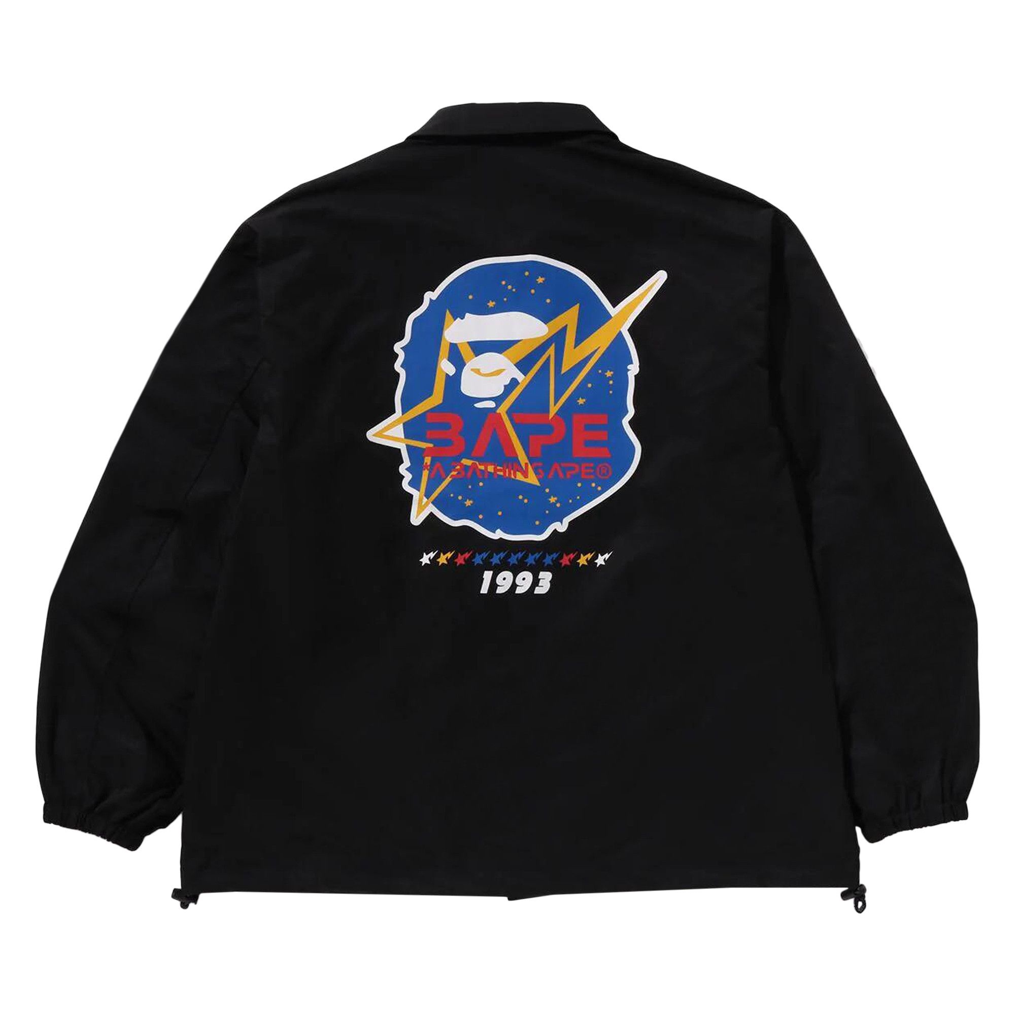 BAPE Space Ape Relaxed Fit Coach Jacket 'Black' - 2
