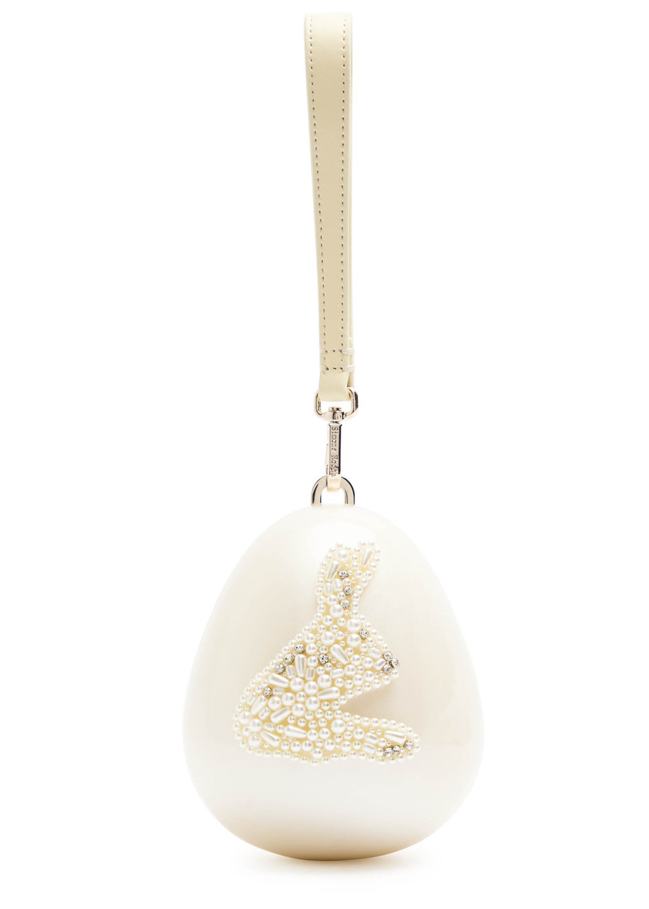 Simone Rocha Micro Egg Faux-pearl Acrylic Cross-body bag - 1